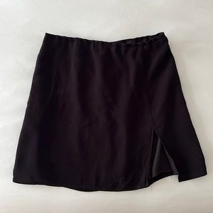 Aritzia black mini skirt